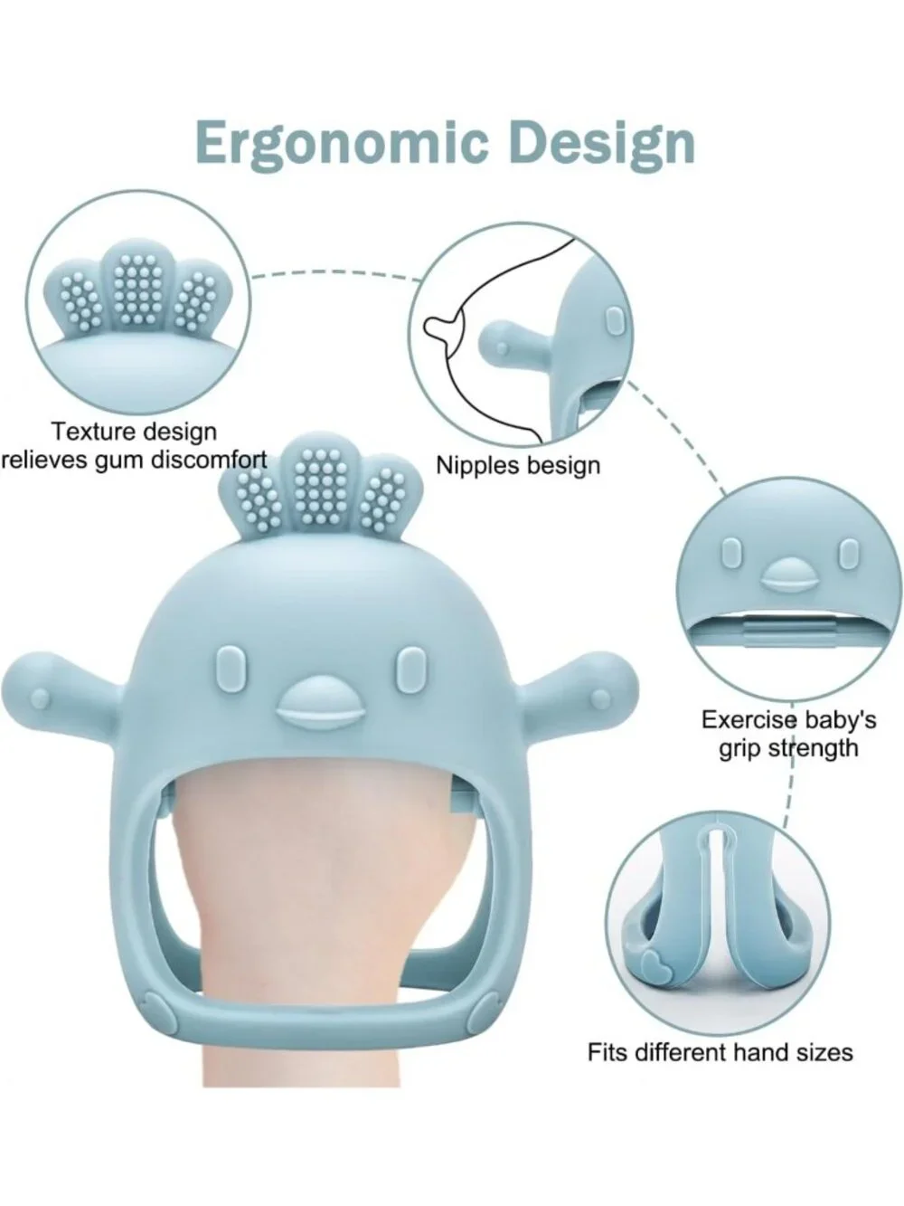 Baby Teething Toy Set with Fruit Feeder & Popsicle Molds | BPA-Free Food Storage
